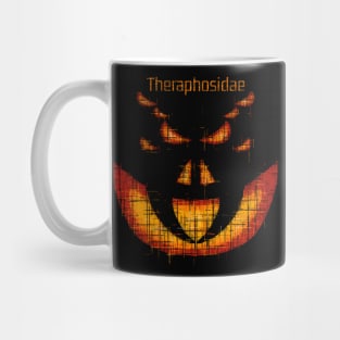 Theraphosidae spider face tarantula bird spider Mug